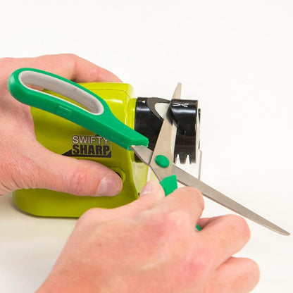 Cordless Knife, Blade and Scissor Sharpening Tool by HitMyNeed
