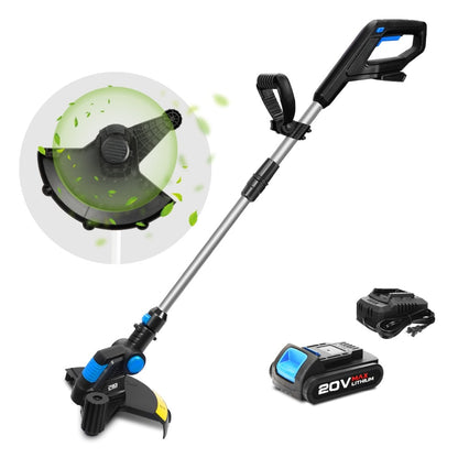 Cordless Lawn Trimmer with Adjustable Head 12" by HitMyNeed