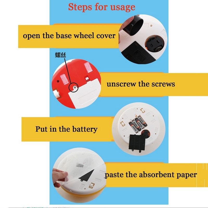 Cordless Mini Robotic Vacuum Dust Remover by HitMyNeed