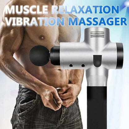 Cordless Percussion Massager for Muscle Relief by HitMyNeed