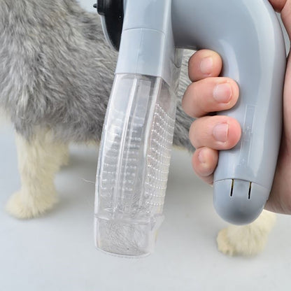 Cordless Pet Hair Vacuum Grooming Brush by HitMyNeed