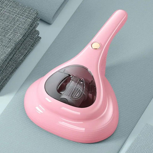 Cordless UV Mite Vacuum Cleaner 10000Pa pink by HitMyNeed