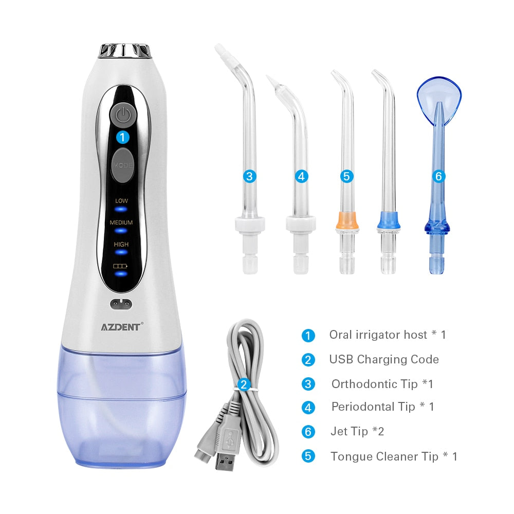 Cordless Water Flosser Portable Dental Irrigator by HitMyNeed