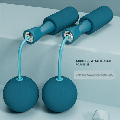 Cordless Weighted Jump Rope for Home Fitness by HitMyNeed