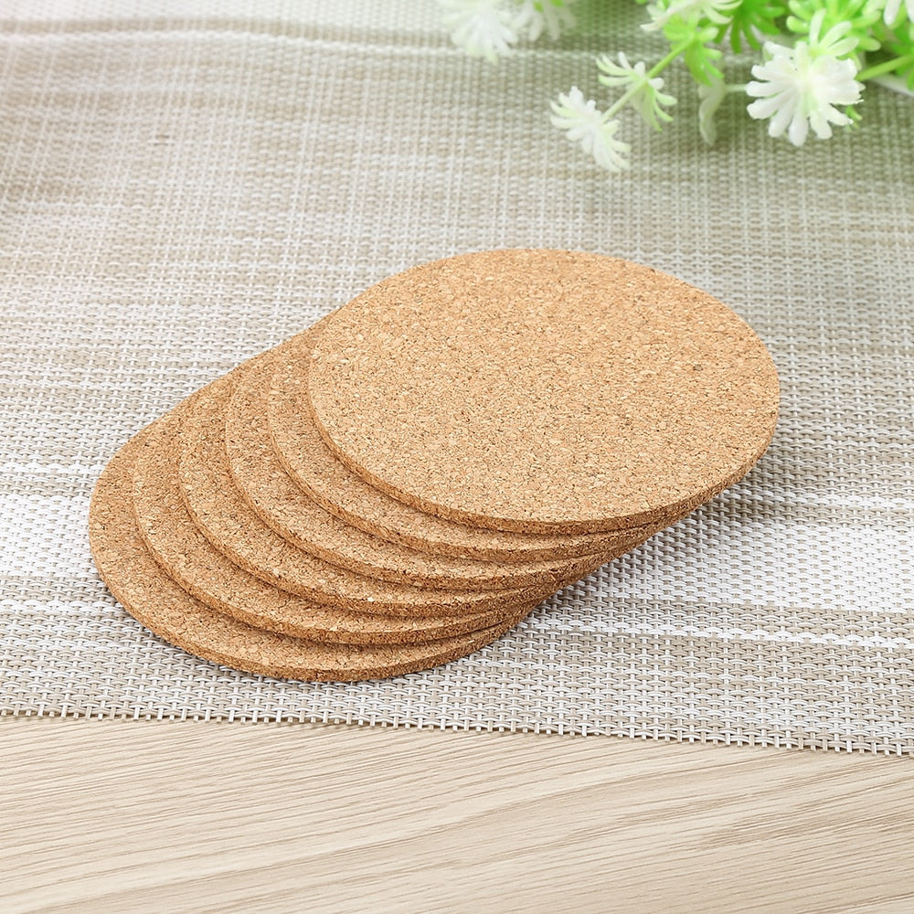 Cork Placemats Set of 6 for Mugs and Hot Dishes by HitMyNeed