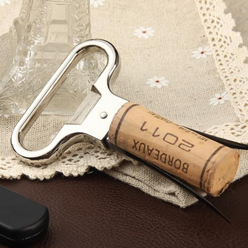 Cork Puller Two-Prong Wine Opener with Case by HitMyNeed