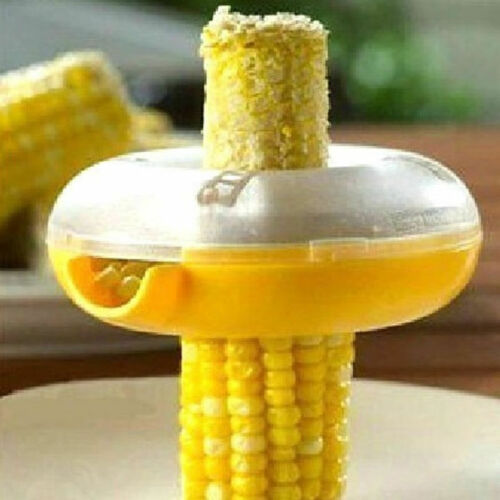 Corn Cutter Kernel Remover with Built-In Container by HitMyNeed