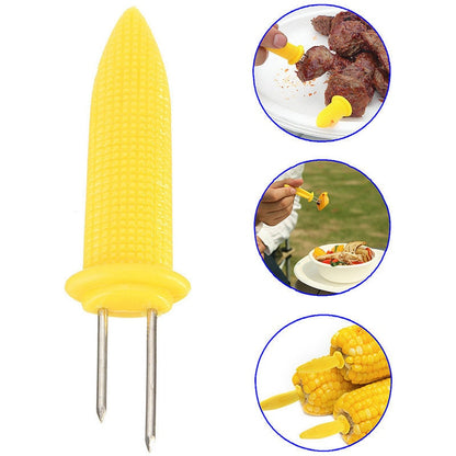 Corn on the Cob Holders Set, 6 Pieces by HitMyNeed