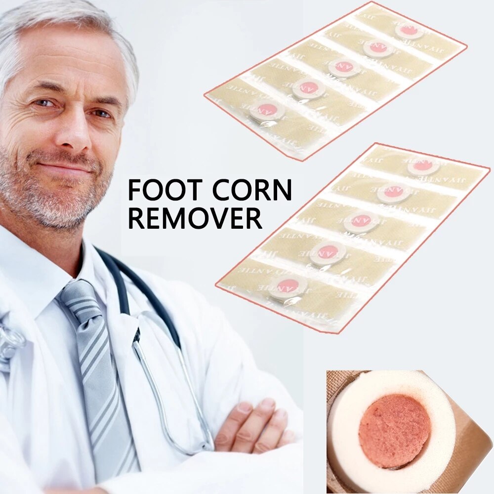 Corn Removal Patches for Feet, Medical Plaster, 60-Pack by HitMyNeed