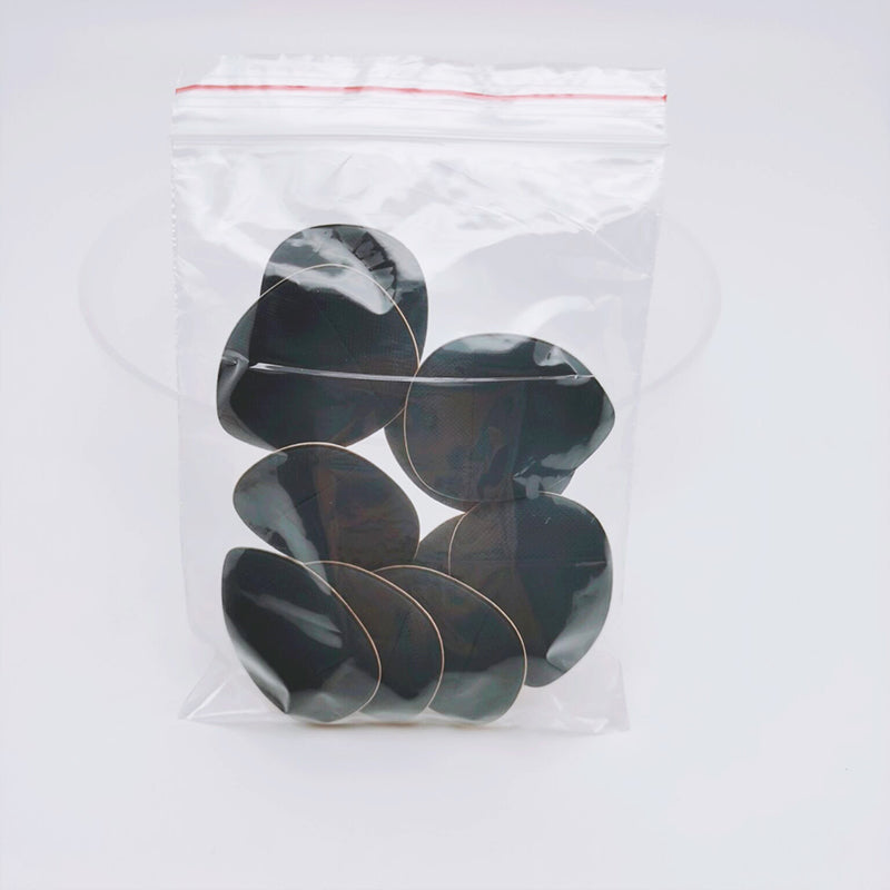 Cosmetic Mini Powder Puffs Set (10 Pieces) black by HitMyNeed