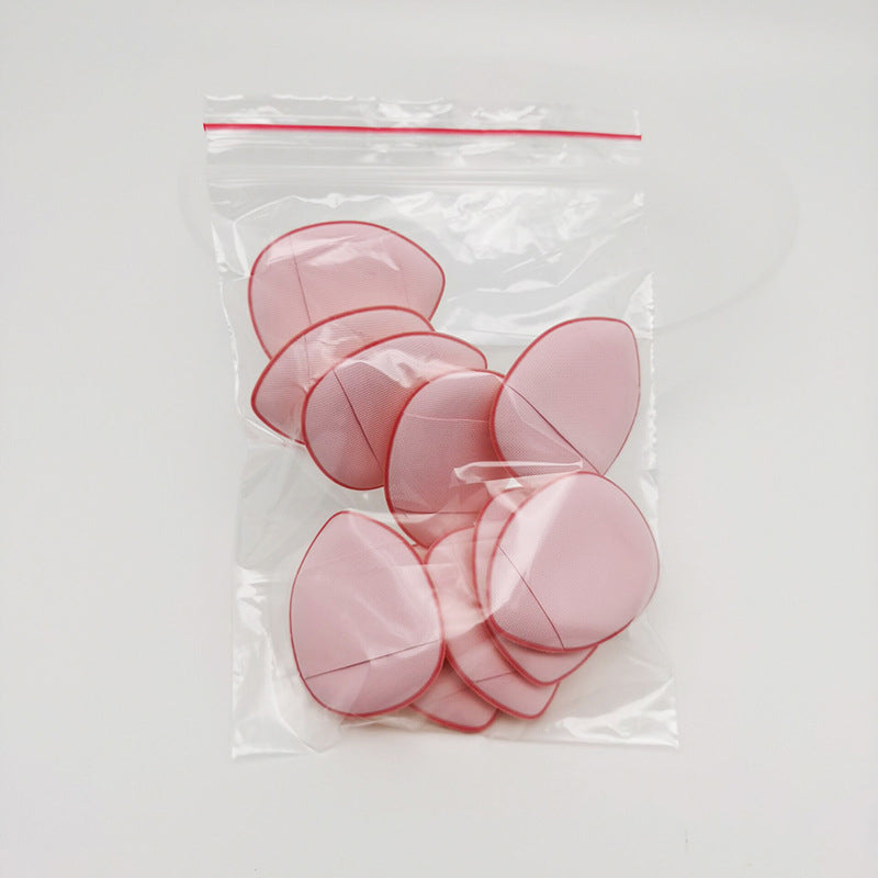Cosmetic Mini Powder Puffs Set (10 Pieces) pink by HitMyNeed