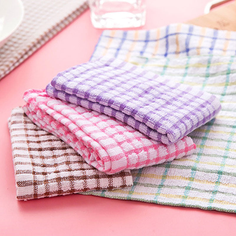 Cotton Cleaning Rags Wiping Cloths (5 Pack) by HitMyNeed