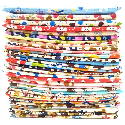 Cotton Dog Bandanas 50-Pack, Sizes S-XL, 50 Colors by HitMyNeed
