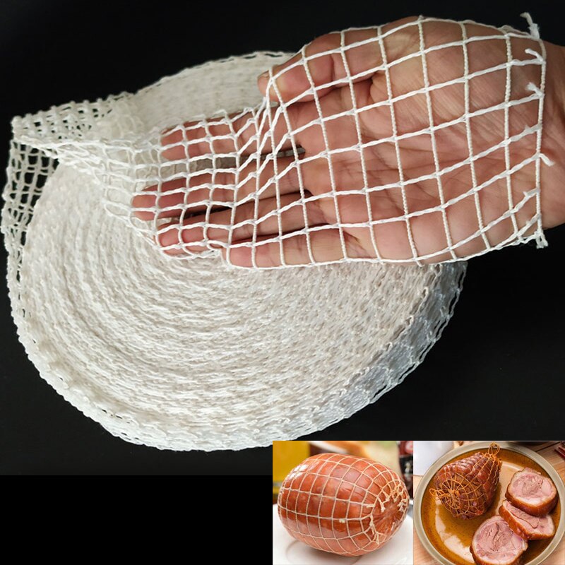 Cotton Meat Netting Roll 3m for Roasts & Smoking by HitMyNeed