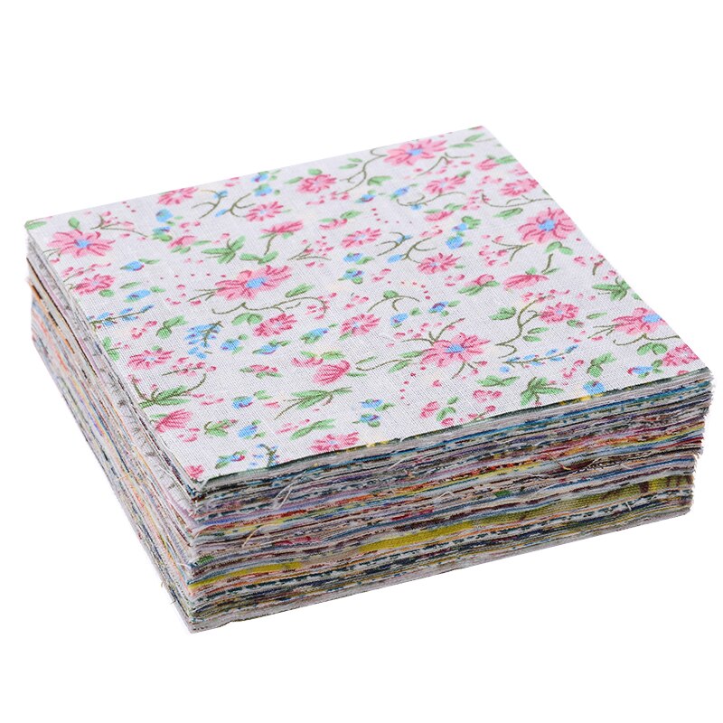 Cotton Patchwork Squares 10 x 10 cm (100 Pack) by HitMyNeed