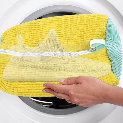 Cotton Shoe Laundry Bag & Delicates Washing Net by HitMyNeed