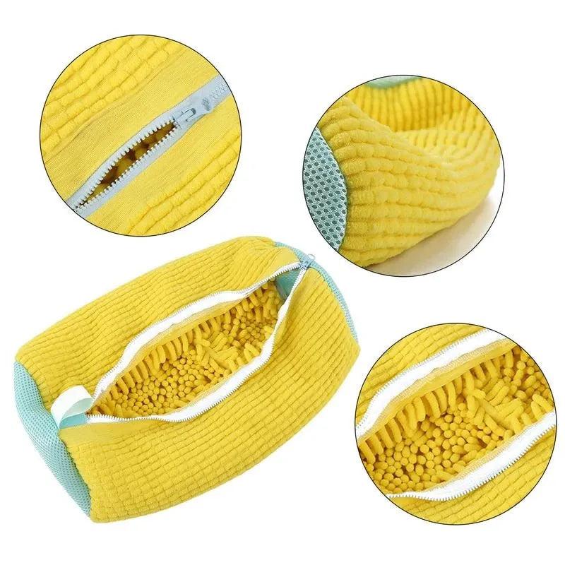 Cotton Shoe Laundry Bag & Delicates Washing Net by HitMyNeed