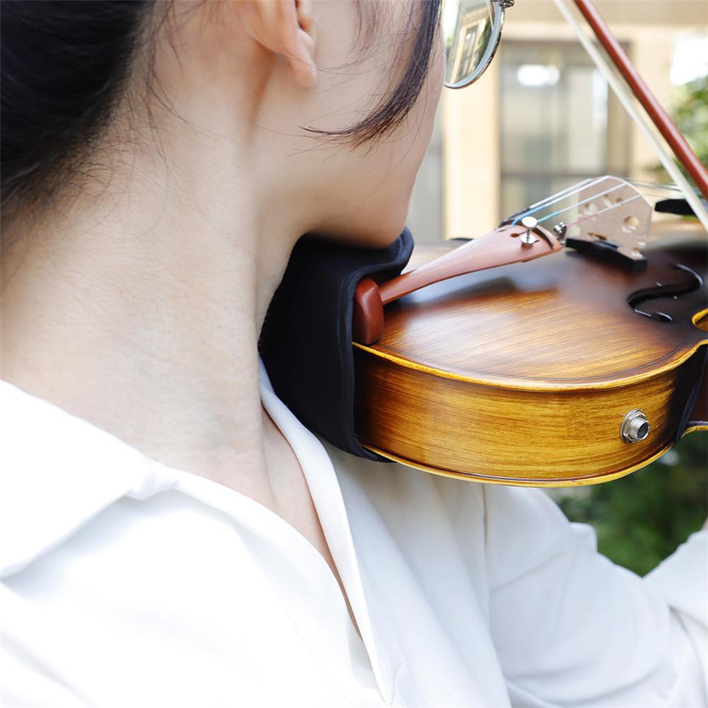 Cotton Violin Chin Rest Strap Pad for 4/4 & 3/4 by HitMyNeed