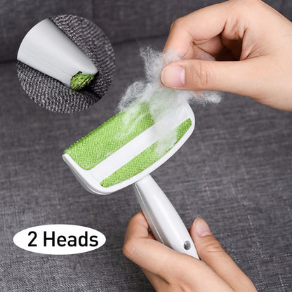 Couch Cleaner Lint Remover Brush with Dual Heads by HitMyNeed