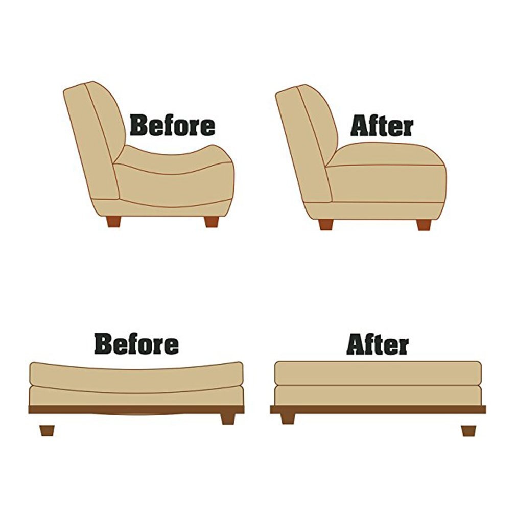 Couch Saver Sofa Support Cushion Set (6 Pieces) by HitMyNeed