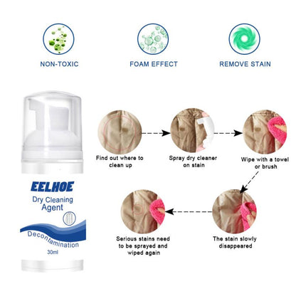 Couch Stain Remover Dry Cleaning Foam 30ml by HitMyNeed