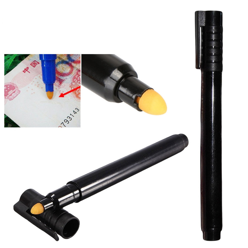Counterfeit Detection Pen Set, 2 Pack by HitMyNeed