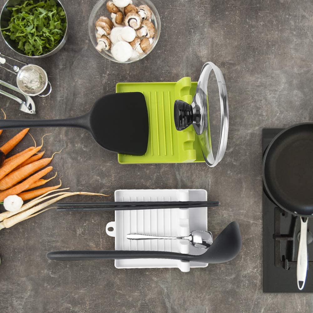 Countertop Spoon & Utensil Holder Rack Organizer by HitMyNeed