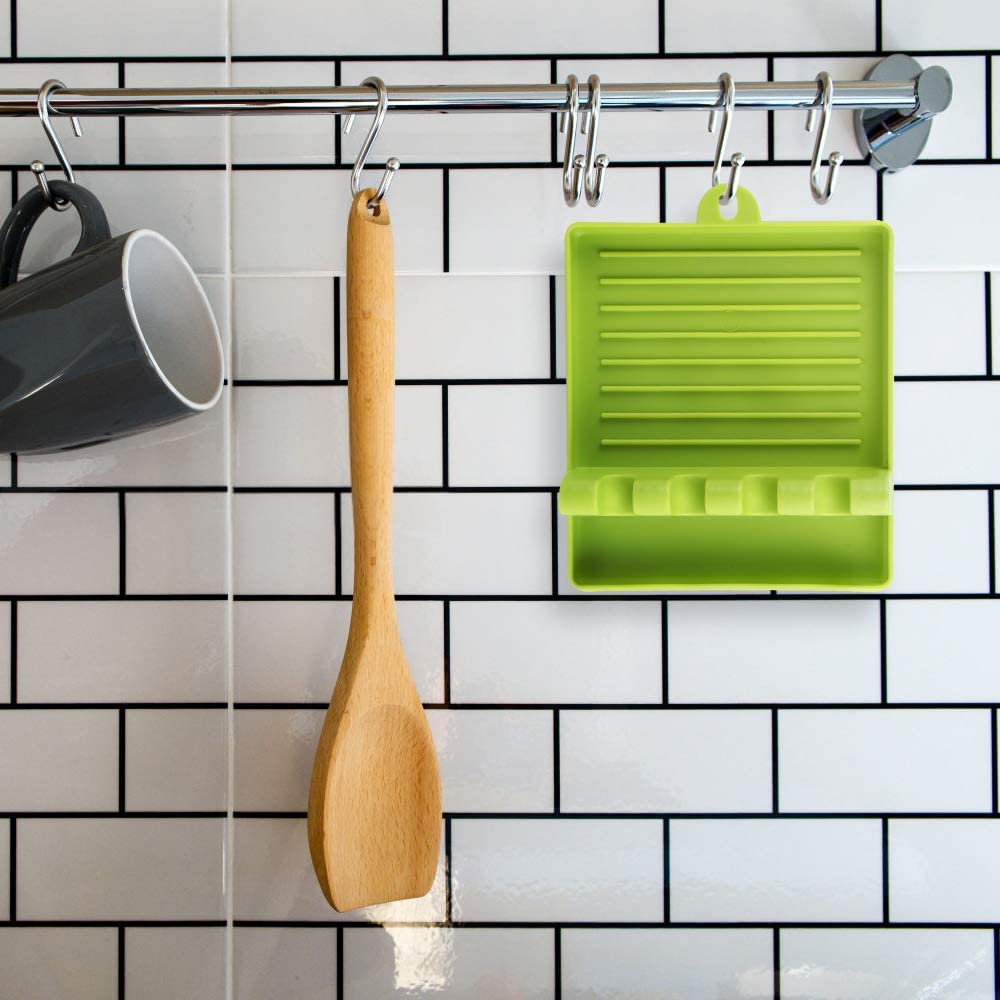 Countertop Spoon & Utensil Holder Rack Organizer by HitMyNeed
