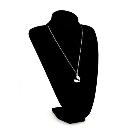 Couples Heart and Key Relationship Necklace Set by HitMyNeed