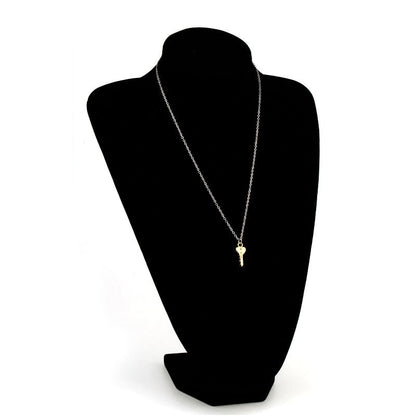 Couples Heart and Key Relationship Necklace Set by HitMyNeed