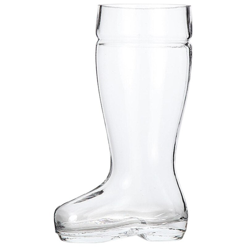 Cowboy Boot Beer Glass Mug 580ml by HitMyNeed