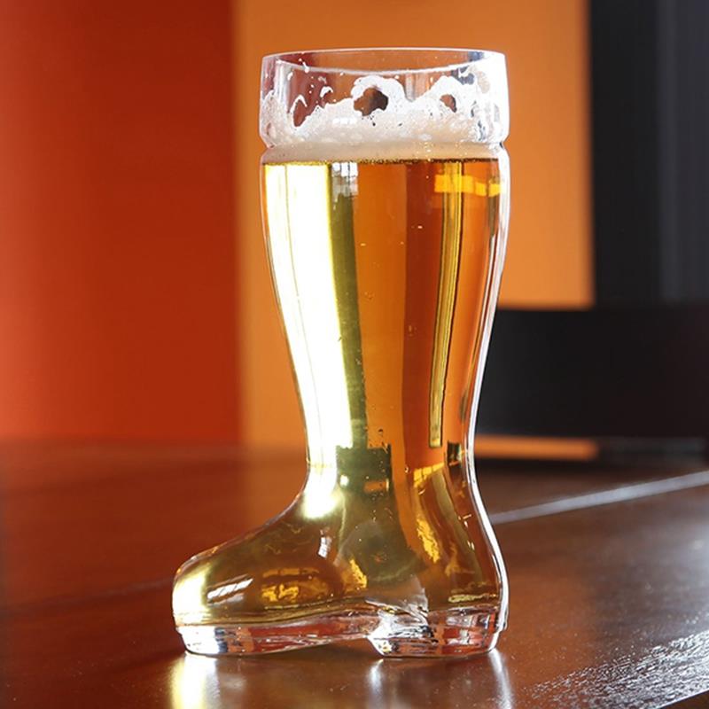 Cowboy Boot Beer Glass Mug 580ml by HitMyNeed