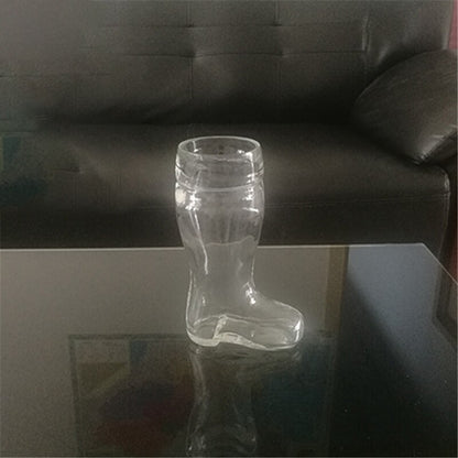 Cowboy Boot Beer Glass Mug 580ml by HitMyNeed