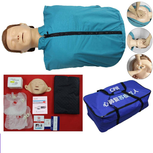 CPR Manikin Medical Training Model with First Aid Kit by HitMyNeed