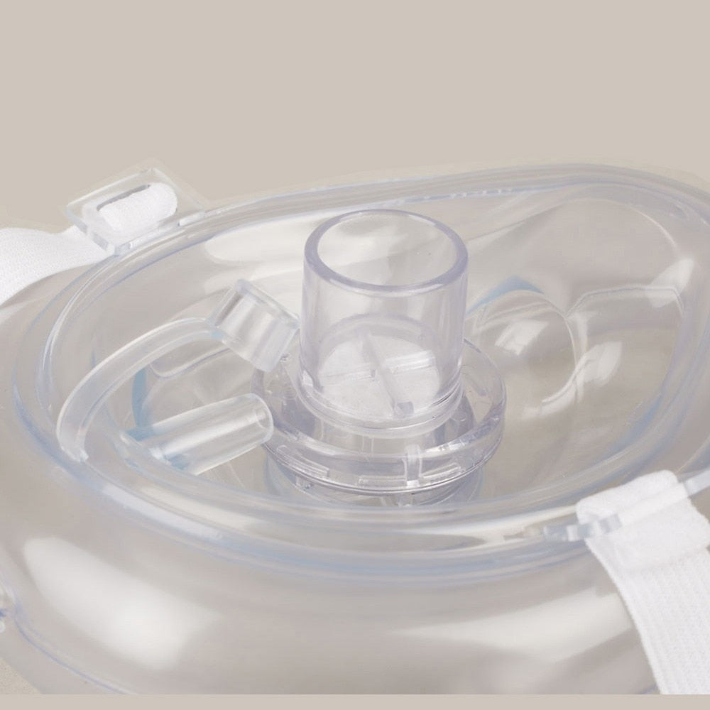CPR Pocket Mask with One-Way Valve and Case by HitMyNeed