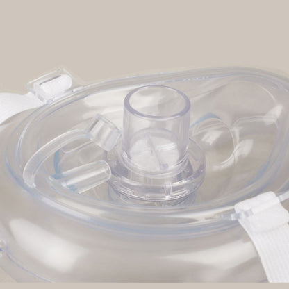 CPR Pocket Mask with One-Way Valve and Case by HitMyNeed