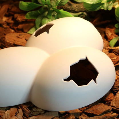 Cracked Egg Reptile Hide for Small Reptiles by HitMyNeed