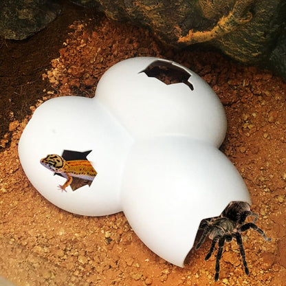 Cracked Egg Reptile Hide for Small Reptiles by HitMyNeed