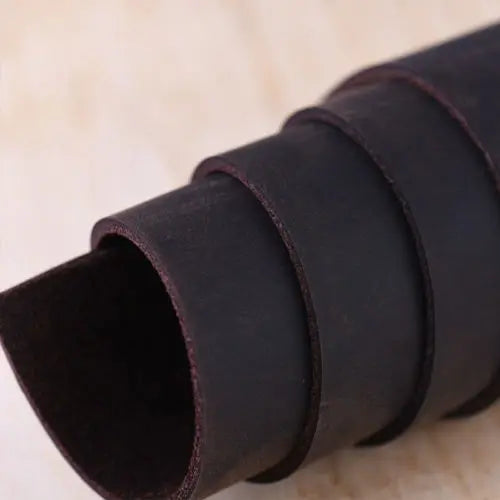 Crazy Horse Pull-Up Cowhide Leather Sheet by HitMyNeed