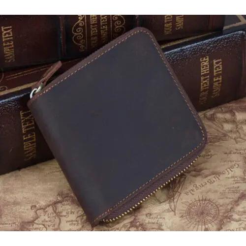 Crazy Horse Pull-Up Cowhide Leather Sheet by HitMyNeed