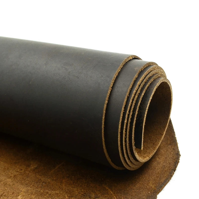 Crazy Horse Pull-Up Cowhide Leather Sheet by HitMyNeed