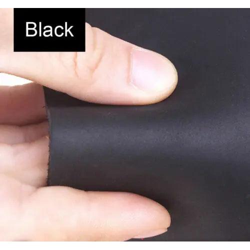 Crazy Horse Pull-Up Cowhide Leather Sheet black 30x60cm by HitMyNeed