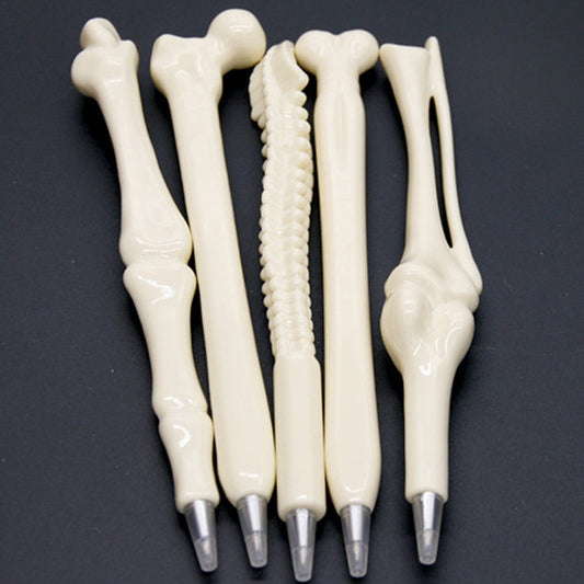 Creative Anatomical Bone Ballpoint Pens 5-Pack Set by HitMyNeed