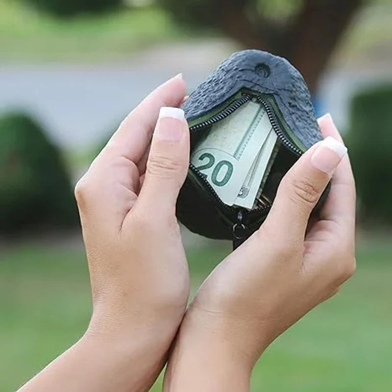 Creative Avocado Coin Purse with Realistic Design by HitMyNeed