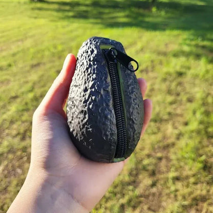 Creative Avocado Coin Purse with Realistic Design by HitMyNeed