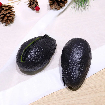Creative Avocado Coin Purse with Realistic Design by HitMyNeed