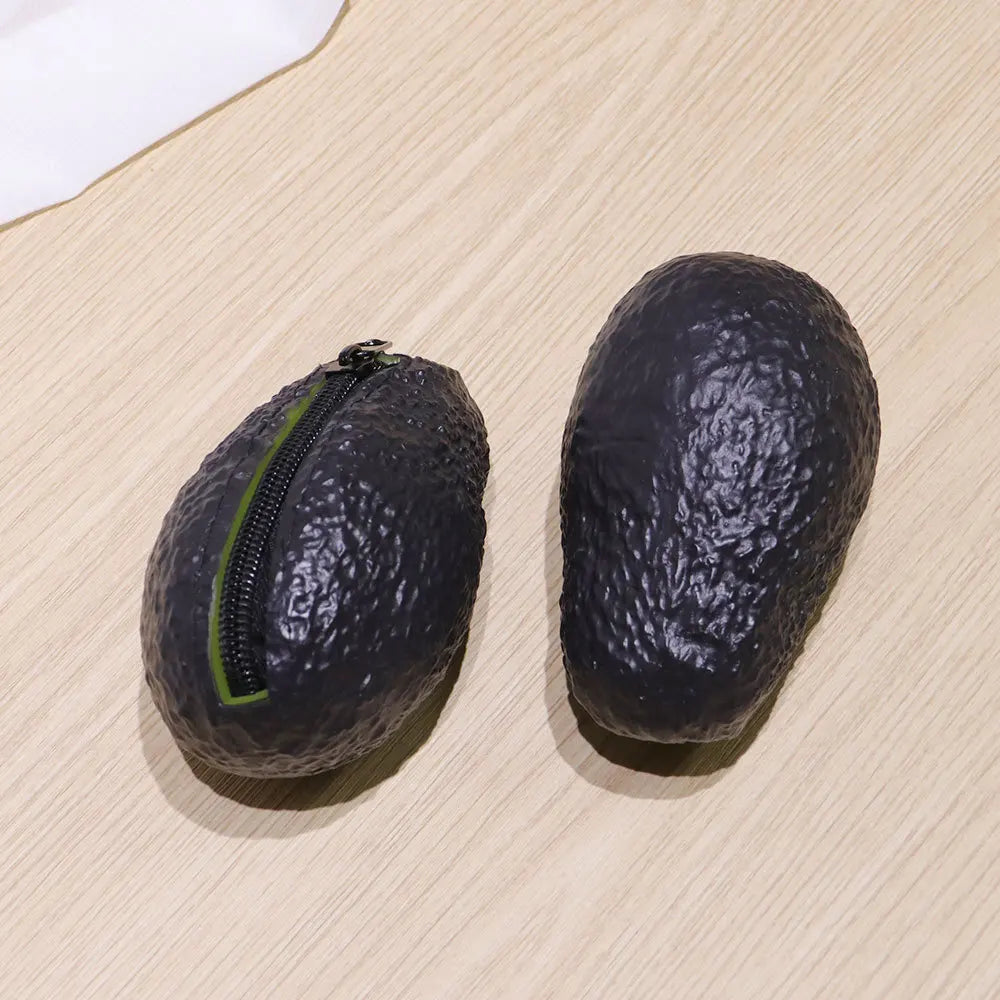 Creative Avocado Coin Purse with Realistic Design by HitMyNeed