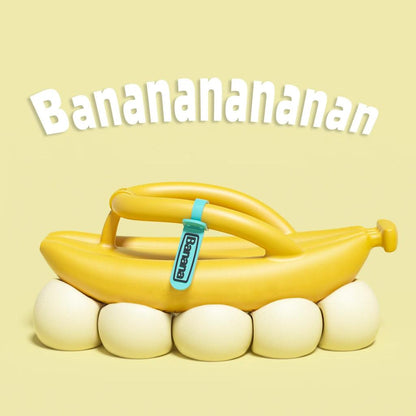 Creative Banana Slippers with Non-Slip EVA Sole by HitMyNeed