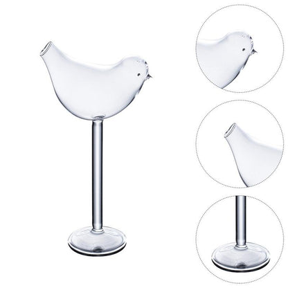 Creative Bird Cocktail Glasses Set of 4 by HitMyNeed