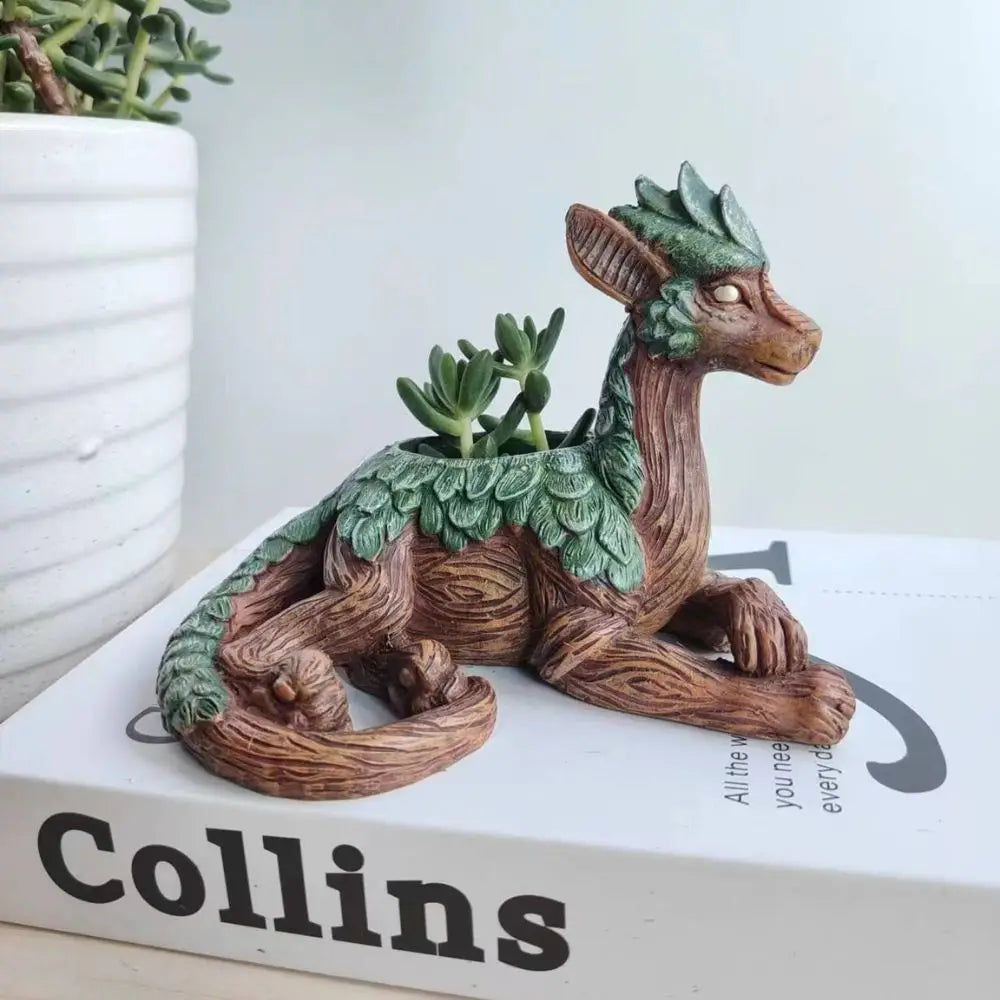 Creative Dragon Tree Planter for Succulents by HitMyNeed